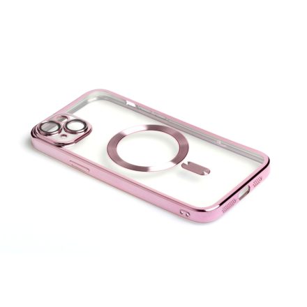 PJ Disc Iphone 15 6.1 TPU Tok Magsafe Kompatibilis Pink