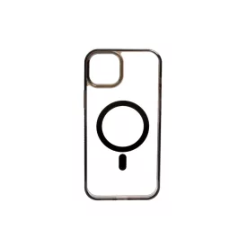   PJ Iphone 12 6.1 / 12 Pro 6.1 2,5mm TPU Tok Magsafe Kompatibilis Clear-fekete