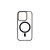 PJ Iphone 14 Pro 6.1 2,5mm TPU Tok Magsafe Kompatibilis Clear-fekete