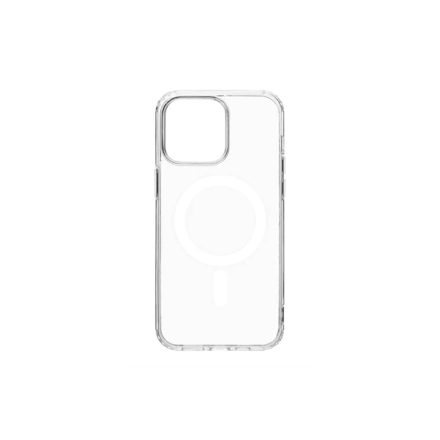 PJ Iphone 15 Pro 6.1 2,5mm TPU Tok Magsafe Kompatibilis Clear-fehér