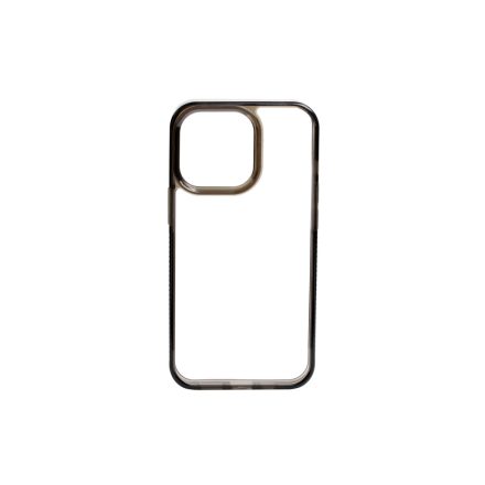 PJ Iphone 15 Pro 6.1 2,5mm TPU Tok Clear-fekete