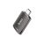 Hoco UA19 Easy Flow USB Type-C / HDMI Adapter Grafit
