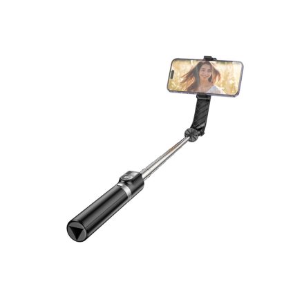Hoco K20 Prior Live BroadcASt Tripod Bluetooth Selfie Állvány fekete
