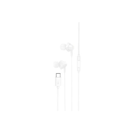 Hoco M113 Landy USB Type-C Vezetékes Headset  fehér