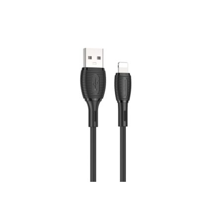 Borofone BX86 Advantage Lightning Kábel 1 méter fekete