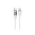 Borofone BU46 Basic Display USB Type-C Kábel / Type-C 60W 1.2 méter Szürke