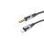 Borofone BL19 Aux (Lightning/Jack) Kábel 1 Méter fekete