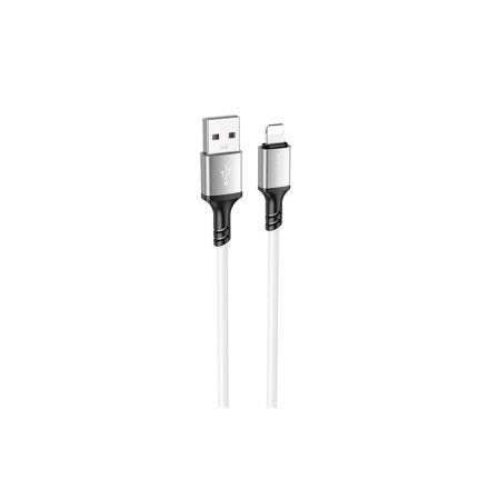 Borofone BX83 Famous Lightning Kábel 2.4A 1 méter fehér