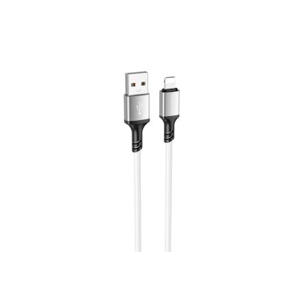Borofone BX83 Famous Lightning Kábel 2.4A 1 méter fehér