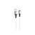 Borofone BX83 Famous Lightning Kábel 2.4A 1 méter fehér