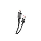 Usams Jelly SJ597 Micro USB kábel 2A 1m fekete