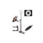 XO BGD001/LS-90 Csipeszes Selfie Állvány Led Lámpával fekete