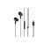 XO EP73 Type-C Vezetékes Headset  fekete