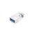 XO NB256B USB/USB Type-C Adapter fehér