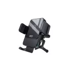 XO WX041 Szellőzőrácsra Rögzíthető Wireless Autós Telefontartó fekete