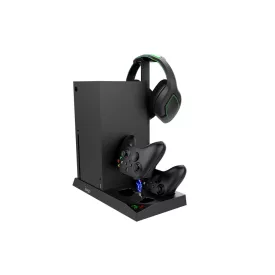   Ipega XBX013 Multifunkciós töltőállvány + 2 akkumulátor XBOX X fekete