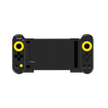 Ipega 9167 Bluetooth kontroller telefontartóval IOS/Android fekete