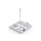 Ipega P5S028 Multifunkciós hűtő- töltőállvány PS5, PS5 Slim és PS5 Dualsense fekete