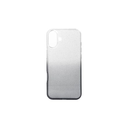 Színátmenetes Csillogós TPU Tok Iphone 16 Plus 6.7 fekete