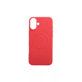   Yooup Magnetic Pastell Iphone 16 Plus 6.7 TPU Tok Magsafe Kompatibilis Piros