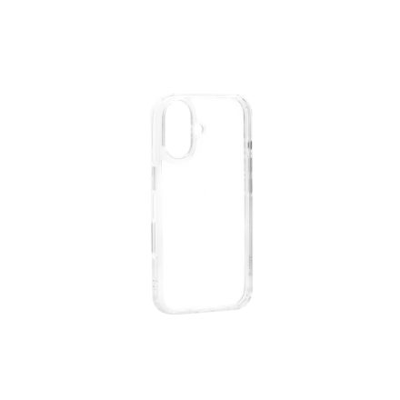 Iphone 16 6.1 Ütésálló TPU Szélű Plexi Tok Clear