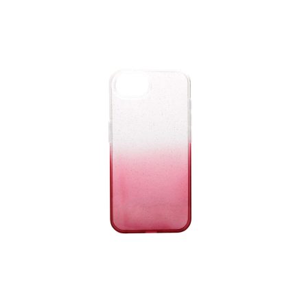Színátmenetes Csillogós TPU Tok Iphone 16E Piros