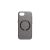 YooUp Magnetic Mintás Iphone 16E TPU Tok Magsafe Kompatibilis Carbon Szürke