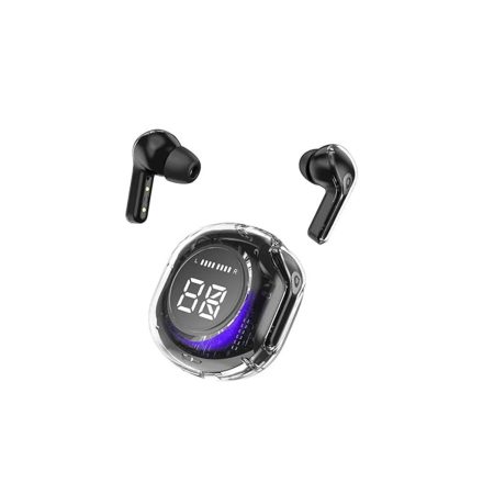 Ultrapods Pro (HK6) TWS Bluetooth 5.3 Headset Fekete