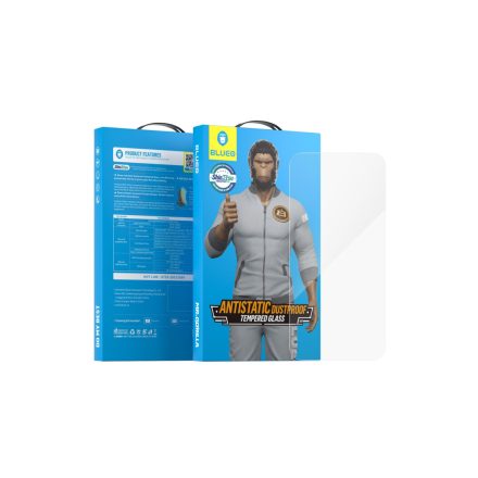 Blueo Full Clear Full Cover HD Iphone 13 Pro Max 6.7 / 14 Plus 6.7 Üvegfólia Clear