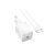 Hoco N40 Hálózati Gyorstöltő (USB - Type-C) (PD) 20W + QC3.0 + Type-C / Lightning Kábel fehér