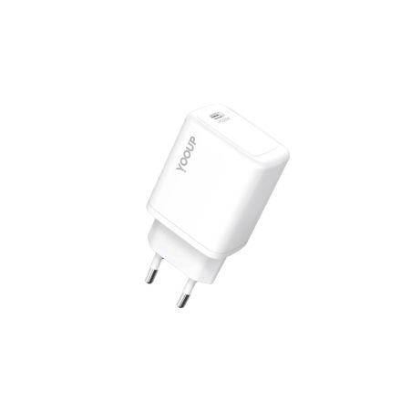 YooUp NC56-C Hálózati töltő (Type-C) PD 20W fehér