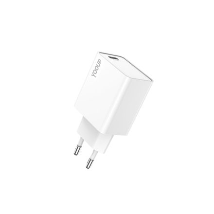 YooUp NC66-C(Z06) Hálózati töltő (Type-C) PD 20w fehér