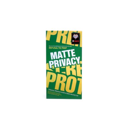 FMF Privacy Iphone 16 Pro Max 6.9 Matt Üvegfólia Fekete