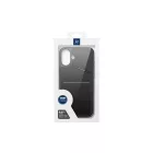 Dux Ducis Rafi Ii Iphone 16 Plus 6.7 Kártyatartós, Kitámasztós TPU-PU Tok Magsafe Kompatibilis fekete