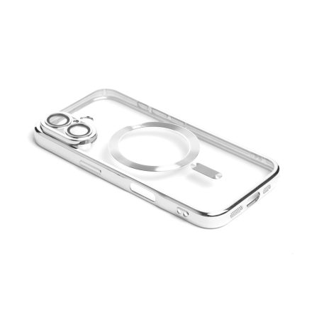 PJ Disc-a Iphone 16 Plus 6.7 TPU Tok Magsafe Kompatibilis Ezüst