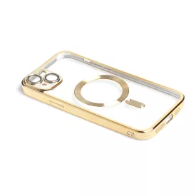   PJ Disc-a Iphone 15 Plus 6.7 TPU Tok Magsafe Kompatibilis Arany