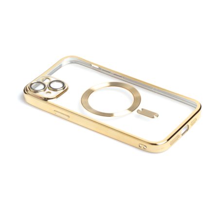 PJ Disc-a Iphone 15 Plus 6.7 TPU Tok Magsafe Kompatibilis Arany