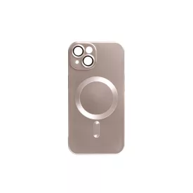   PJ Disc2-a Iphone 15 Plus 6.7 TPU Tok Magsafe Kompatibilis Pink
