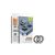 Blueo Metal HD Kameravédő Üvegfólia Iphone 16 Pro 6.3 / Iphone 16 Pro Max 6.9 Glitter Ezüst