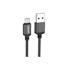 YooUp L07A Micro USB kábel 2.4A 2m fekete 