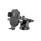 Tapadókorongos autós telefontartó YooUp S17 fekete