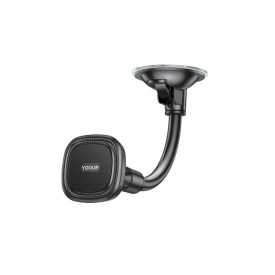 Tapadókorongos autós telefontartó YooUp S20 fekete