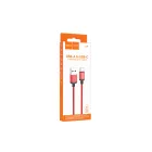 YooUp L07A Type-C kábel 3A 1m piros