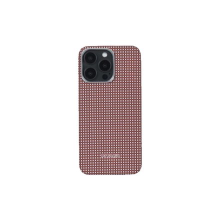 Pitaka MagEZ Case 5 Iphone 15 Pro Max 6.7 Magsafe Kompatibilis Tok Bonfire Bordó