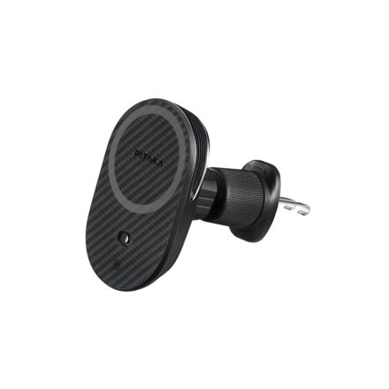 Pitaka MagEZ Car Mount Pro2 QI2 Szellőzőrácsra Rögzíthető Magsafe Kompatibilis Autós Telefontartó Fekete