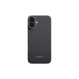   Pitaka MagEZ Case 6 Iphone 16 Plus 6.7 Magsafe Kompatibilis Tok Twill Fekete-szürke