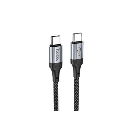 Hoco X102 USB Type-C / Type-C Kábel 60W 1 Méter Fekete