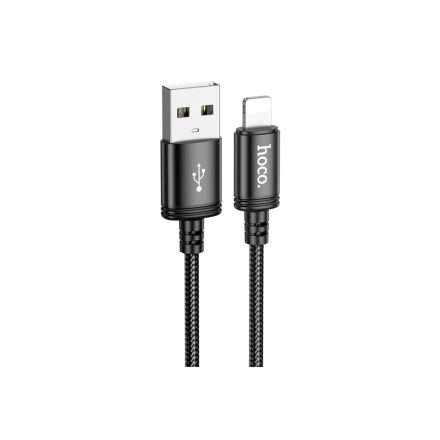 Hoco X89 Wind Lightning Kábel 2.4a 1 Méter Fekete