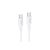 Borofone BX111 Feliz USB Type-C  /  Type-C 60W Kábel 1 Méter Fehér