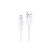 Borofone BX111 Feliz Micro USB Kábel 2.4A 1 Méter Fehér